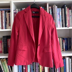 Zara Bright Berry Pink Blazer
